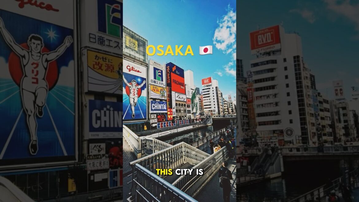Osaka's TOP 5 Spots You MUST See… But Wait for the BONUS! 😱🇯🇵 #shorts #osaka #japan