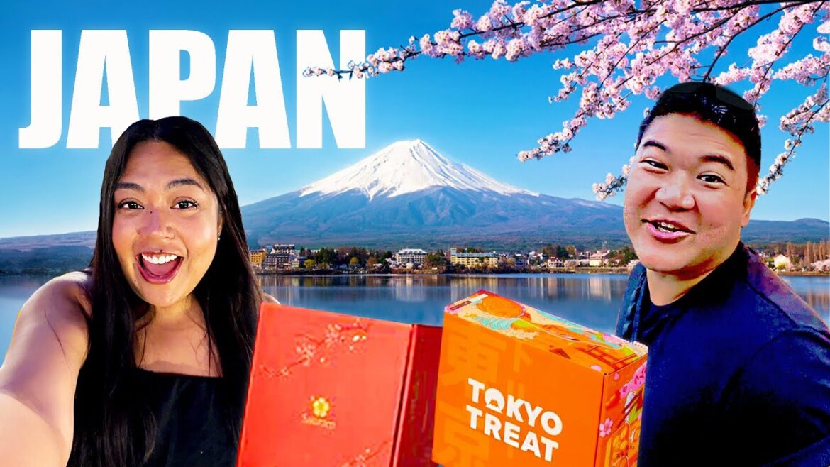 Our TOP 5 Japan Experiences 🇯🇵 with delicious Japanese snacks from @TokyoTreat and @wearesakuraco