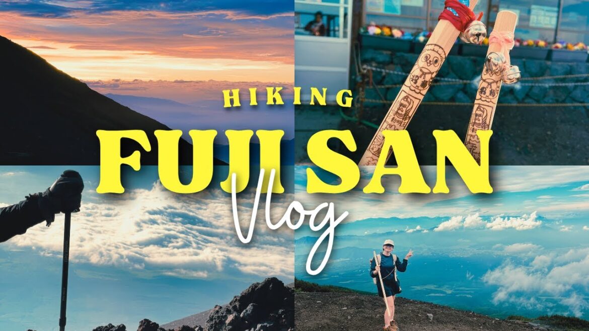 Hiking Fuji-San Overnight To See The Sunrise / Quiet Japan Vlog