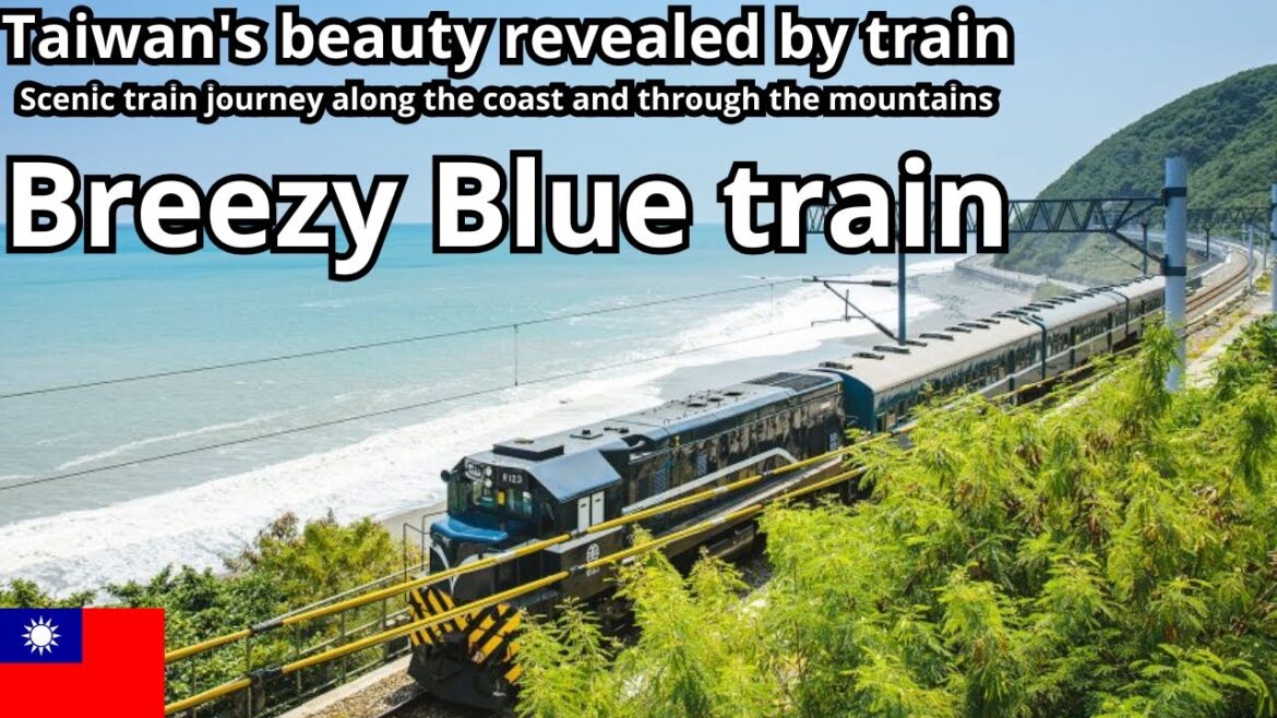 Breezy Blue Train Fangliao to Taitung | Taiwan Scenic Coastal Railway on a slow train Southlink line