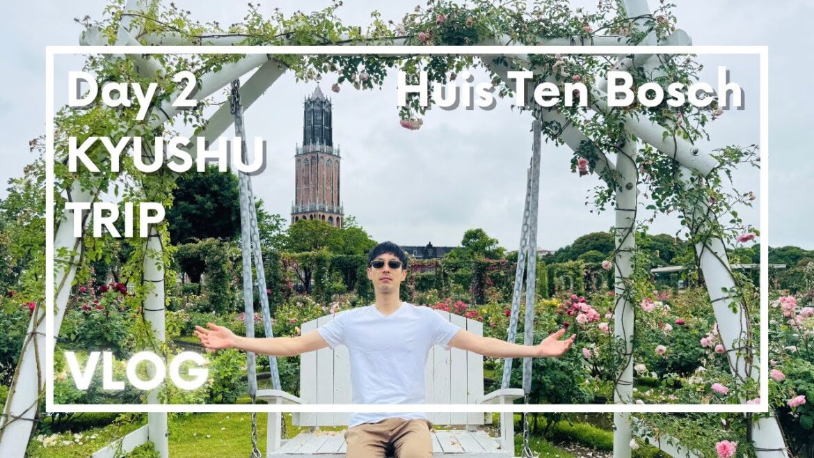 Nagasaki Kyushu trip tips and reviews Huis Ten Bosch day 2 Japanese local travel vlog