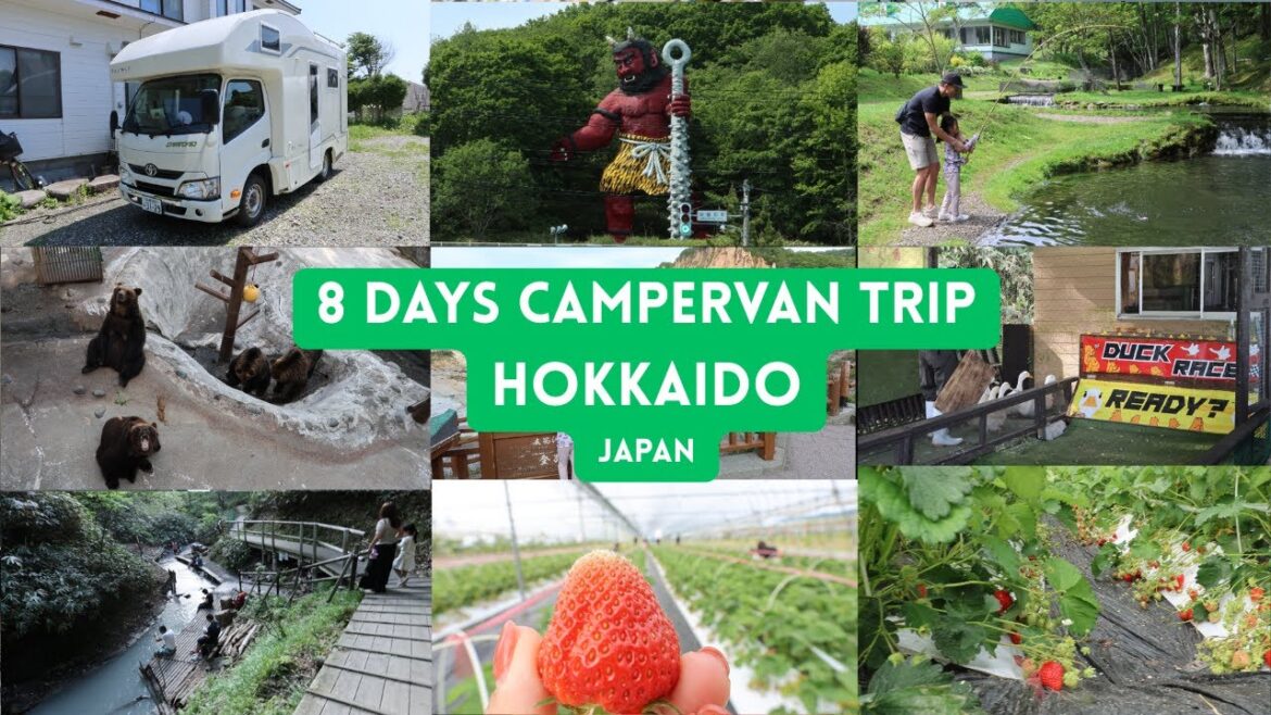 8 DAYS CAMPERVAN TRIP WITH KIDS / JUNE SCHOOL HOLIDAY / HOKKAIDO , JAPAN – PART 1 8 DAYS CAMPERVAN TRIP WITH KIDS / JUNE SCHOOL HOLIDAY / HOKKAIDO , JAPAN - PART 1