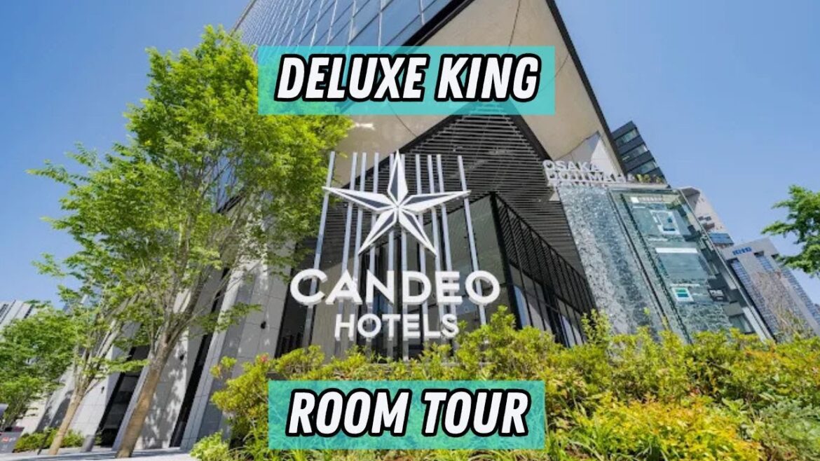Deluxe King Room Tour at the Candeo Hotel in Osaka - The Tower