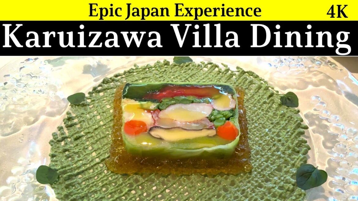 4KJapan, Nagano pref. Karuizawa Villa Dining 4KJapan, Nagano pref. Karuizawa Villa Dining