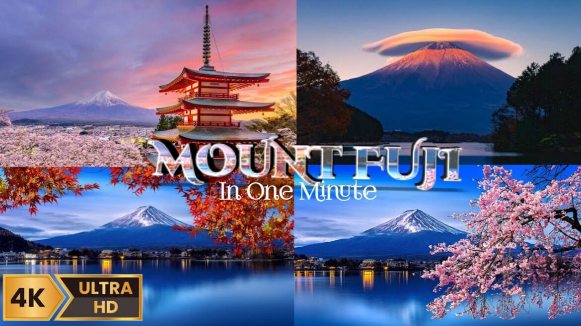 Mount Fuji, Japan 🇯🇵  in 4K | 1 minute Travel video guide