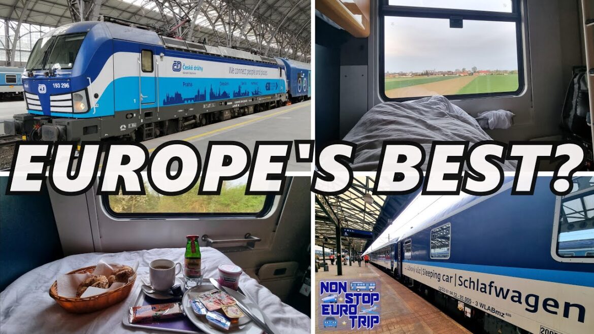 Poland to Czech Republic on a DELUXE Sleeper Train