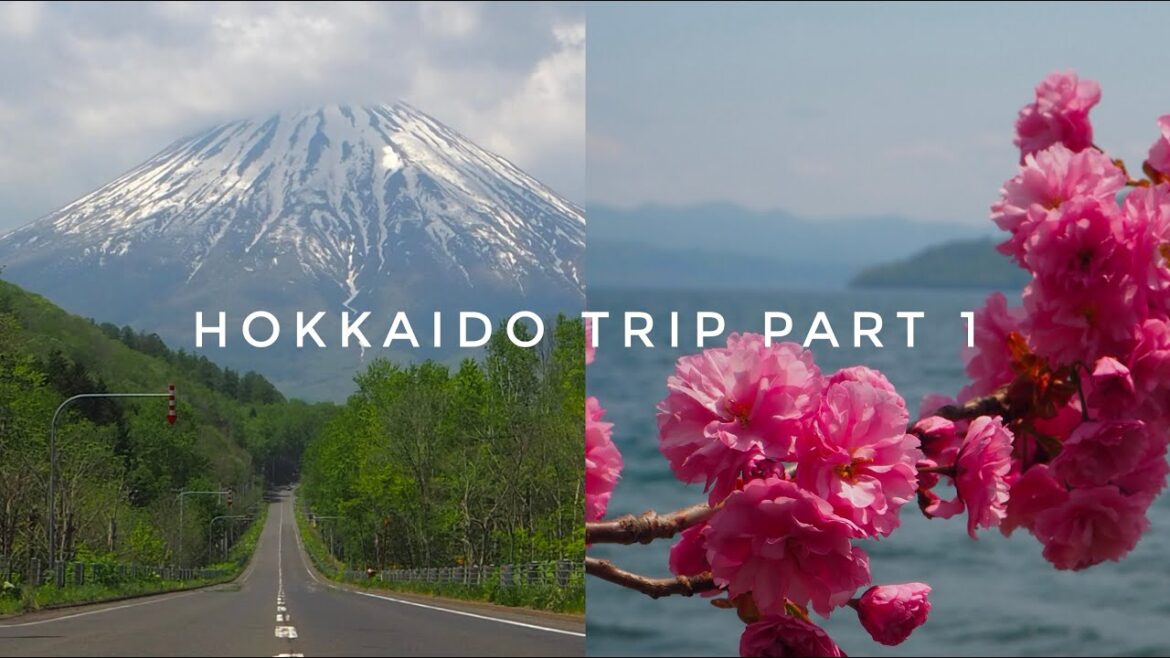 life in london & hokkaido travel vlog | part 1 sapporo, driving to lake toya & shikotsu, mount yotei