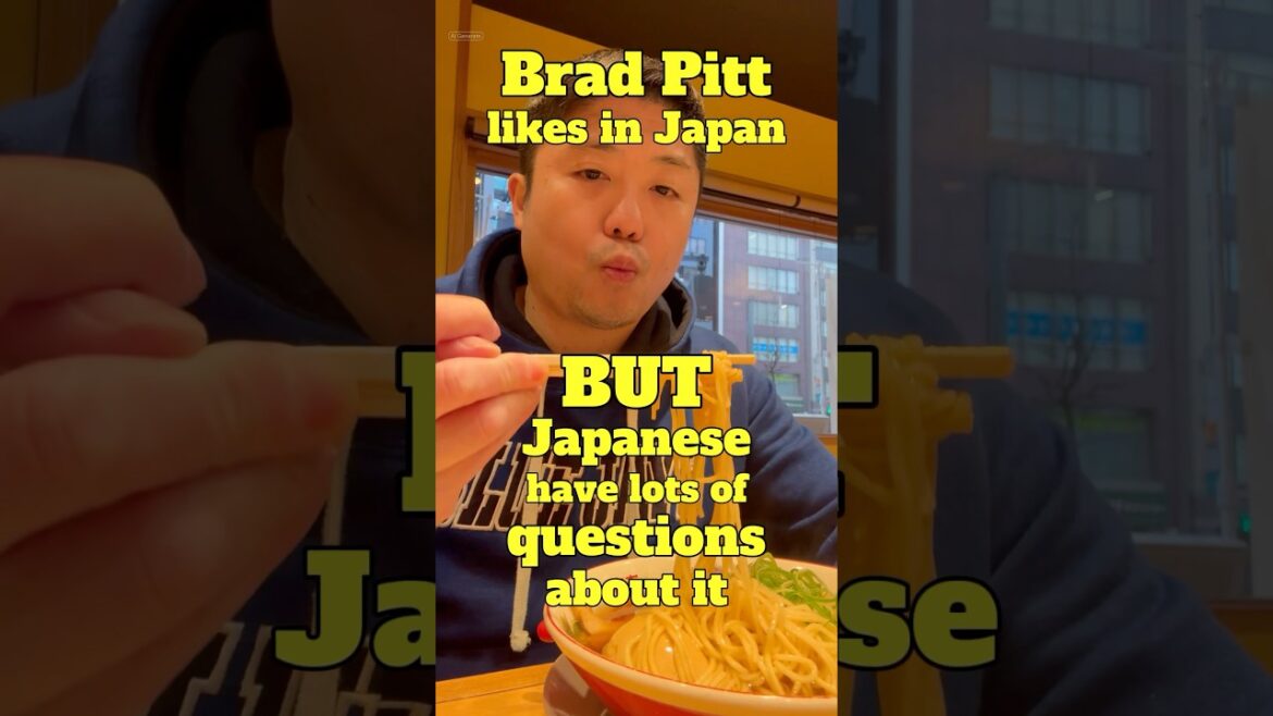 Brad Pitt favorite in Japan ➡️ Tokyo Harajuku Summer Walking Tour ⬅️