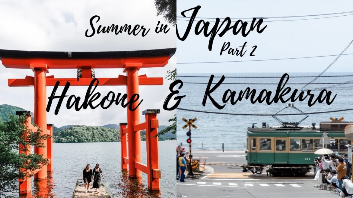 HAKONE & KAMAKURA | DAY TRIPS FROM TOKYO | Hakone Shrine, Torii of Peace, Shichirigahama Beach
