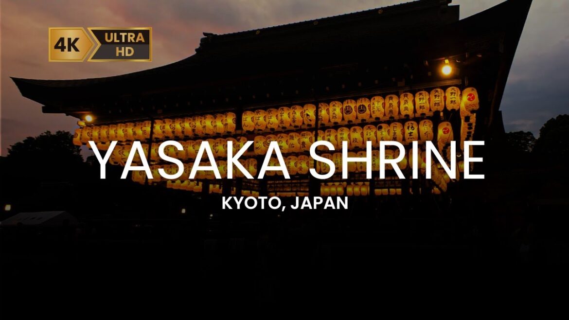 Walking around Yasaka Shrine in Kyoto π―π΅ | 4K Walking Tour | That Girl Wanders Walking around Yasaka Shrine in Kyoto π―π΅ | 4K Walking Tour | That Girl Wanders