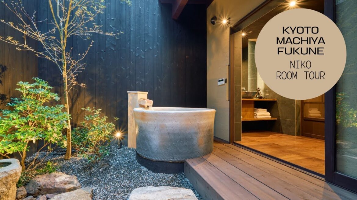 Kyoto Machiya Fukune Hotel 京都福音 - Niko Room Tour