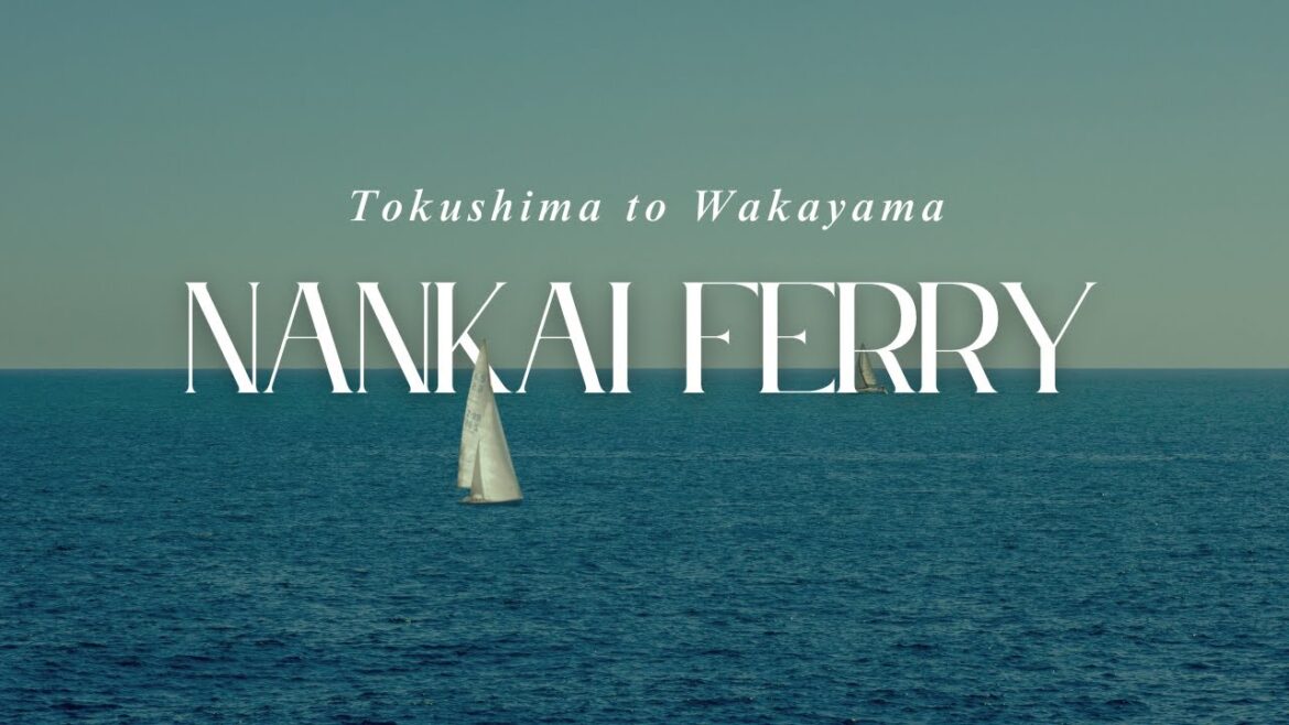 We caught a ferry in Japan! We caught a ferry in Japan!