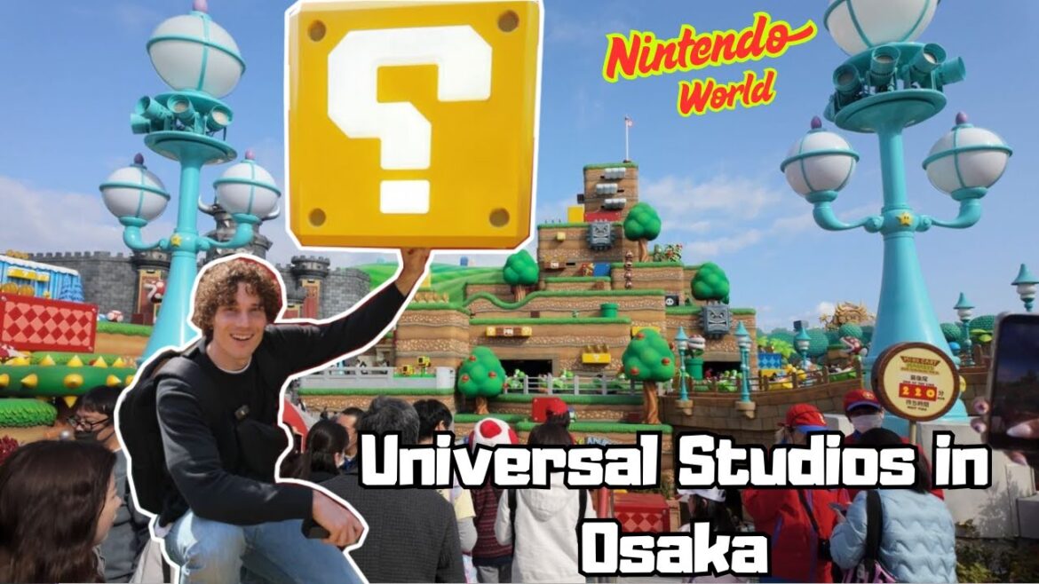 Das erste Mal Universal Studios in Japan Osaka 2025 | Nintendo World | Wizarding World | Japan Vlog