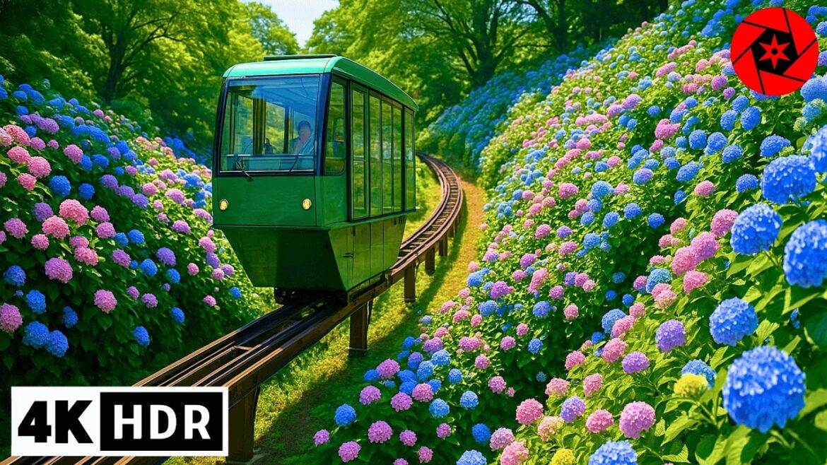 Tokyo Summer Flowers in Bloom – Ajisai & Azaleas – 4K HDR Tokyo Summer Flowers in Bloom - Ajisai & Azaleas - 4K HDR