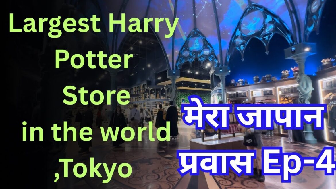 Largest Harry Potter Store in Tokyo/warner brothers studio Tokyo/Tour of Japan/Travel vlog Japan
