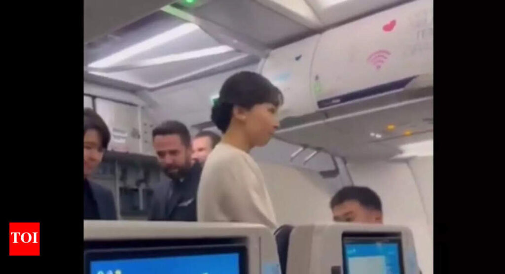 Viral: Japan’s Princess Kako spotted flying economy, sleeping mid-flight Viral: Japan's Princess Kako spotted flying economy, sleeping mid-flight