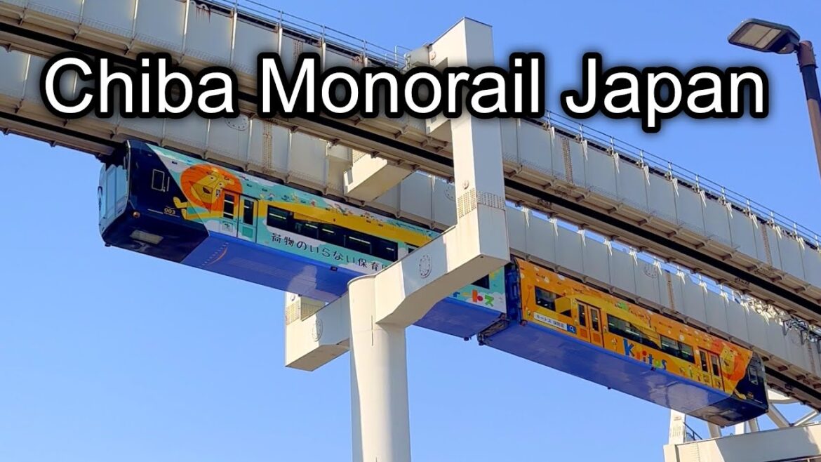 CHIBA MONORAIL, JAPAN || MY FIRST STEP ON HANGING TRAIN || Travel Blog