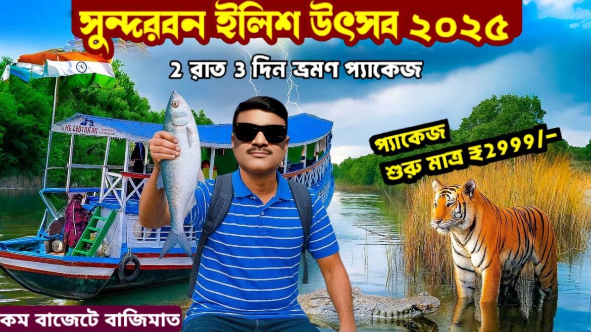 সুন্দরবন ইলিশ উৎসব ২০২৫ | ২ রাত ৩ দিন ফ্যামিলি বাজেট ট্রিপ মাত্র ₹২৯৯৯ থেকে!