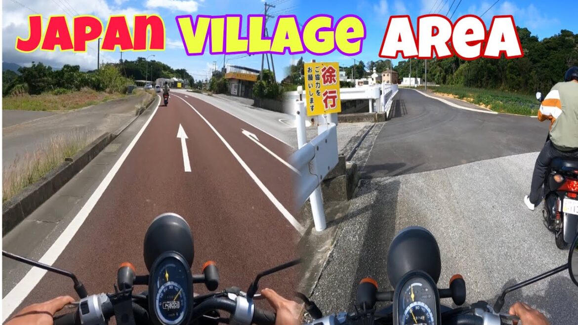 Japan Ko Village Area Tira Ko Ride๐๐ Nago Okinawa Japan || scooter (Gentsuki) Ride Japan Ko Village Area Tira Ko Ride๐๐ Nago Okinawa Japan || scooter (Gentsuki) Ride