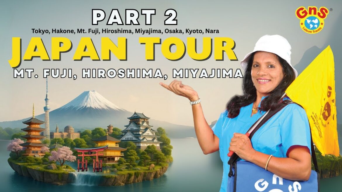 Tokyo Vlog | GnS Japan Tour 2025 Begins! M. Fuji, Hiroshima, Miyajima✨