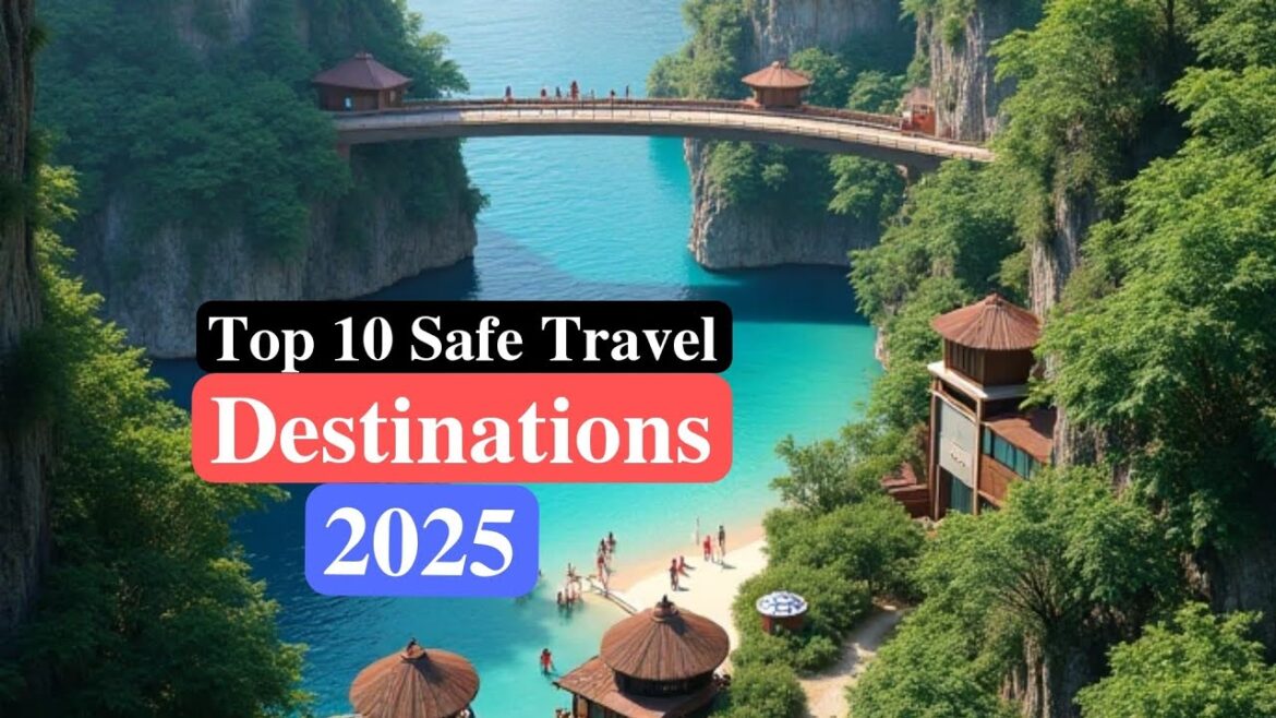 Top 10 Safe Travel Destinations for 2025! #traveltrends #travel2025 #travel #sefty