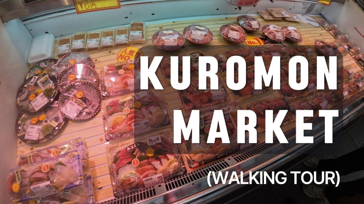 Kuromon Market Osaka walking tour (ตลาดคุโรมง โอซาก้า) Kuromon Market Osaka walking tour (ตลาดคุโรมง โอซาก้า)