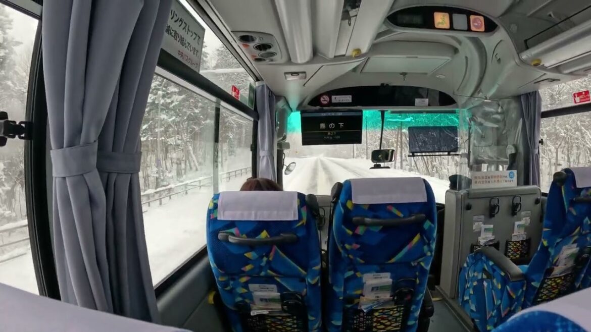 Furano - On the way to Sapporo by Bus - Part 2 - 18 Dec 2024