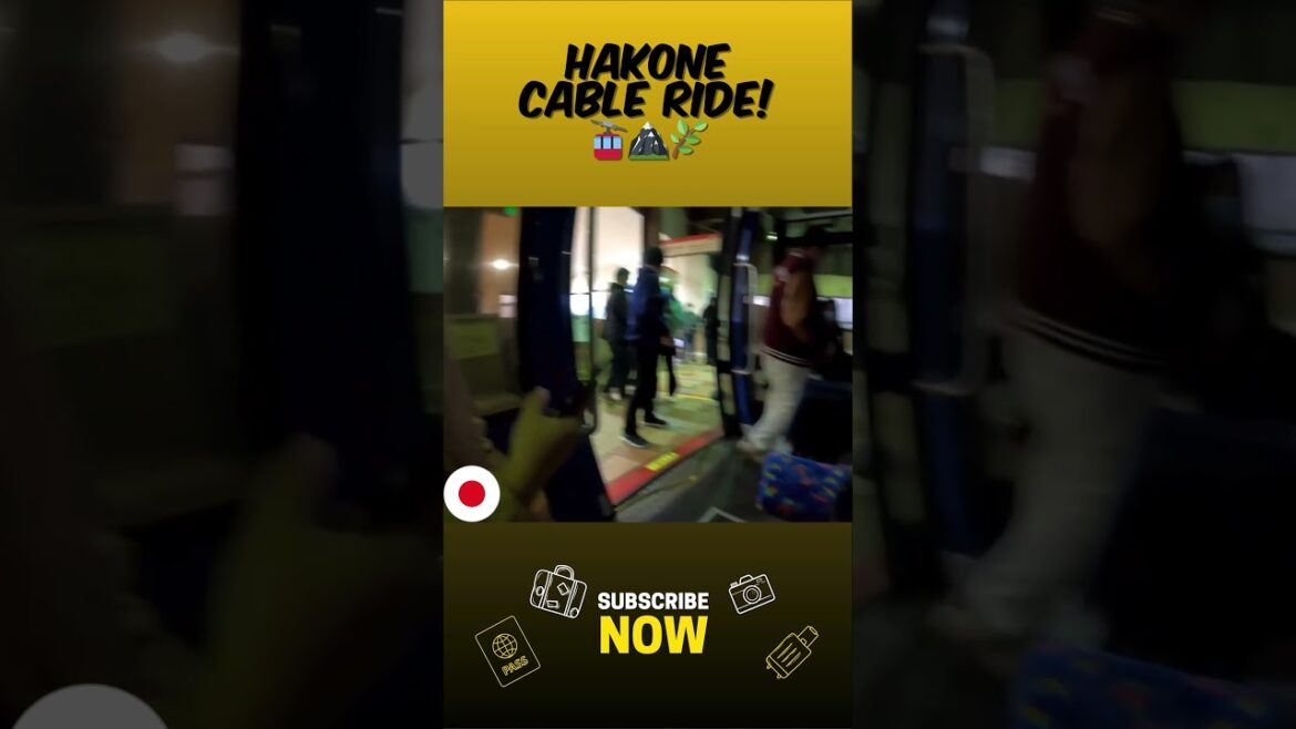 Experience The Breathtaking Hakone Cable Car Ride Experience The Breathtaking Hakone Cable Car Ride