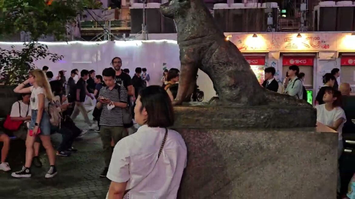 "Paying Tribute to Loyalty: The Hachiko Dog Statue in Japan" Vist to Shibuya.