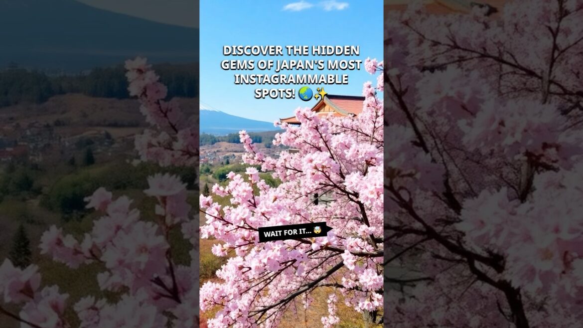 The Most Instagrammable Spots in Japan for 2025! 📸🇯🇵 #travel2025 #travel #explorejapan