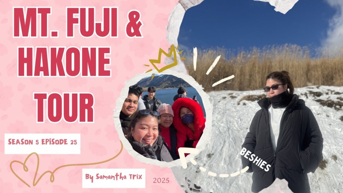 Day 14 in Japan: Mt. Fuji & Hakone Tour with Lunch Vlog by Samantha Trix Day 14 in Japan: Mt. Fuji & Hakone Tour with Lunch Vlog by Samantha Trix