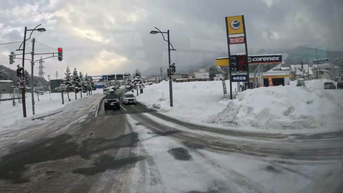 Furano - On the way to Sapporo by Bus - Part 1 - 18 Dec 2024