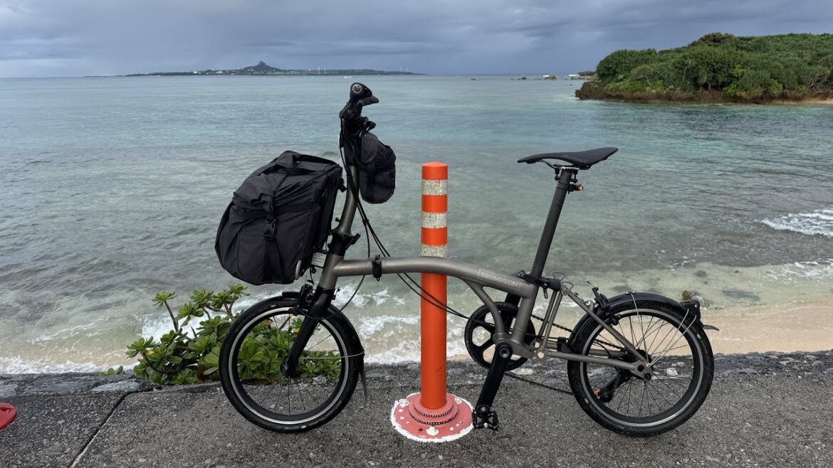 Okinawa Round Island Cycling with Brompton T Line