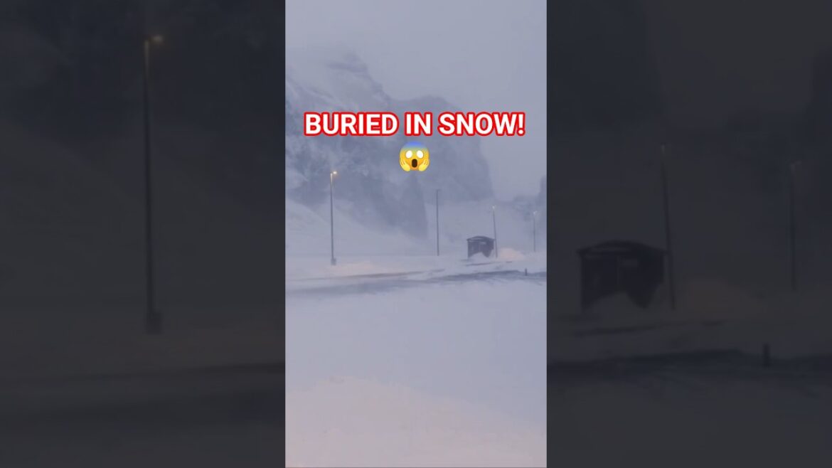 Japan’s Towns BURIED in 50 Feet of Snow! #japansnow #snow #japan #travelshorts