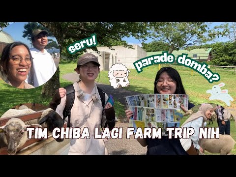 Farm trip bareng tim Chiba! Liat Sheep Parade dan pegang hewan-hewan lucu~ Farm trip bareng tim Chiba! Liat Sheep Parade dan pegang hewan-hewan lucu~