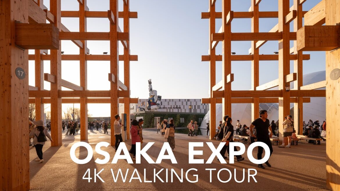 Osaka Expo '25 - 4k walking tour