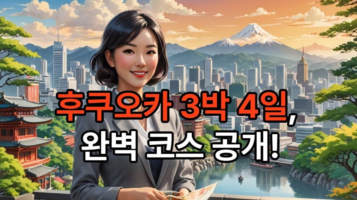 후쿠오카 3박4일 자유여행 추천코스 후쿠오카 3박4일 자유여행 추천코스