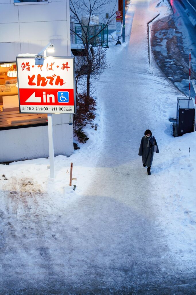 Sapporo in January
