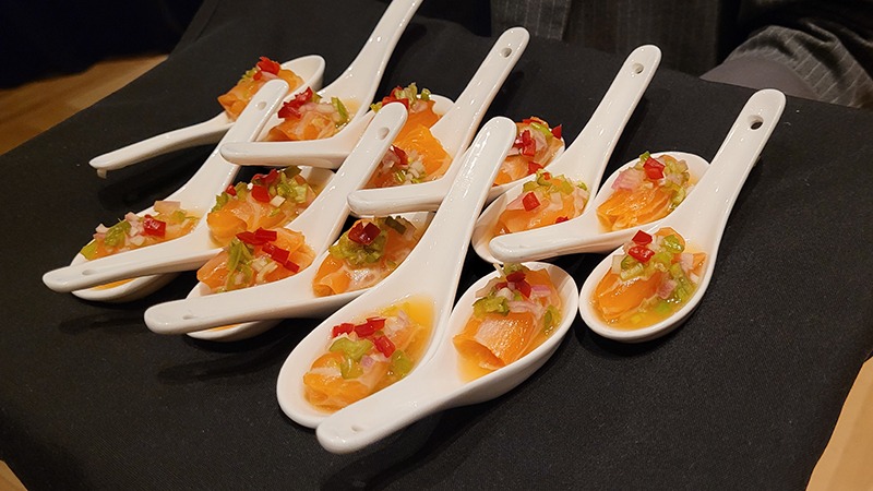 Authentic treats provided by Ki Restaurant