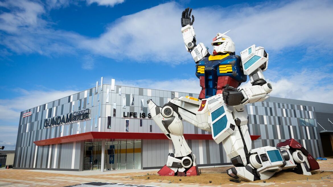 A New Film and Kneeling Statue at Osaka Expo Gundam Pavilion