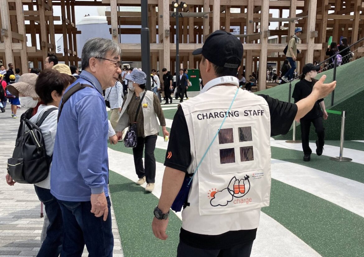 Wearable perovskite solar cells tested at Osaka Expo