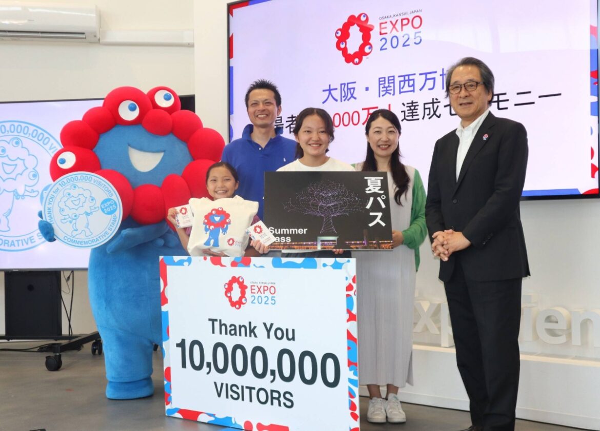 Osaka Expo visitors top 10 million