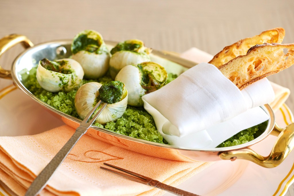 Waldorf Astoria Osaka - Jolie Brasserie - Escargots
