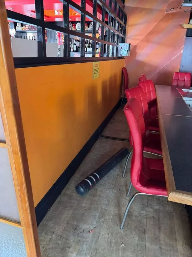 A break-in at Hanahana Japanese restaurant in Newcastle city centre