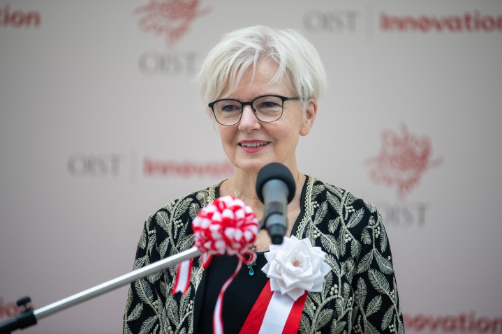 Karin Markides at the ceremony