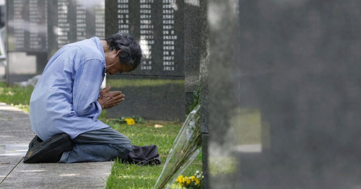 Okinawa marks 80 years since end of one of harshest WWII battles with pledge to share tragic history | National News Okinawa marks 80 years since end of one of harshest WWII battles with pledge to share tragic history | National News