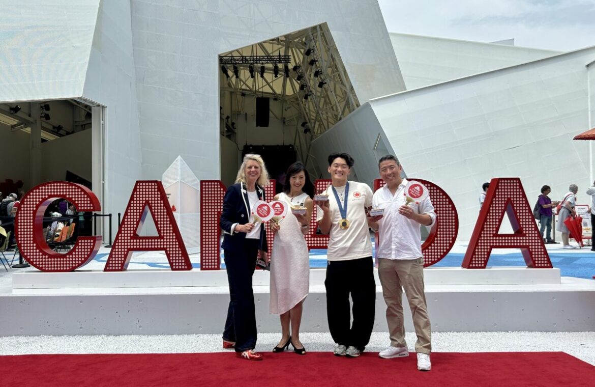 Gold medalist Phil Wizard dazzles on the Expo 2025 stage in Osaka