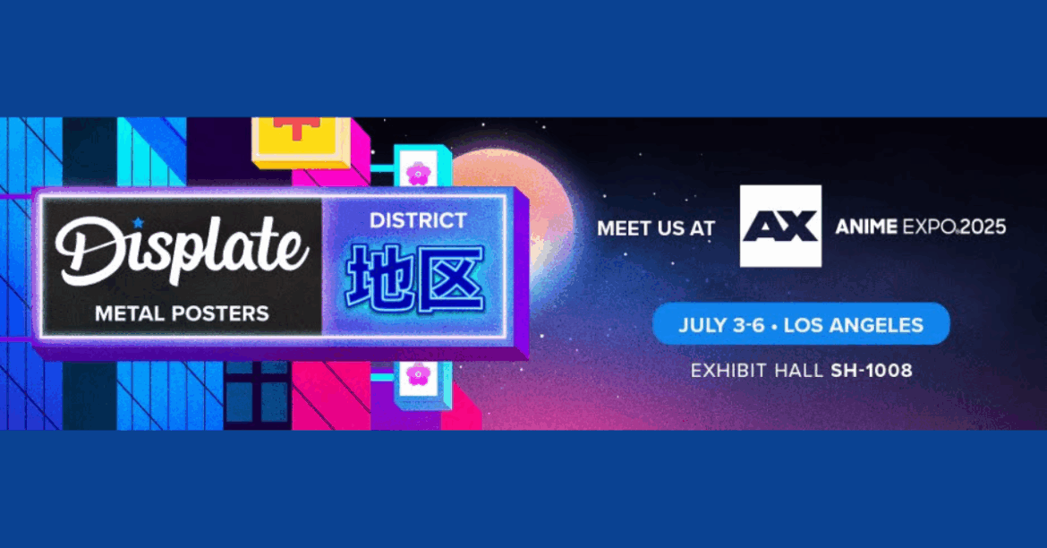 Displate Set to Debut Japanese-Inspired Collector Experience at Anime Expo 2025