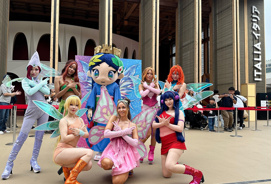 Rainbow and Poliarte enchant World Expo 2025 Osaka Rainbow and Poliarte enchant World Expo 2025 Osaka