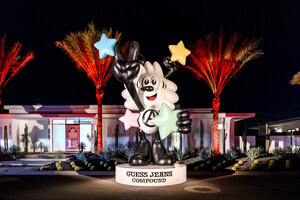GUESS JEANS RETURNED TO THE DESERT FOR ITS 4TH ANNUAL BRAND EXPERIENCE--REIMAGINED BY ICONIC JAPANESE GRAPHIC ARTIST VERDY